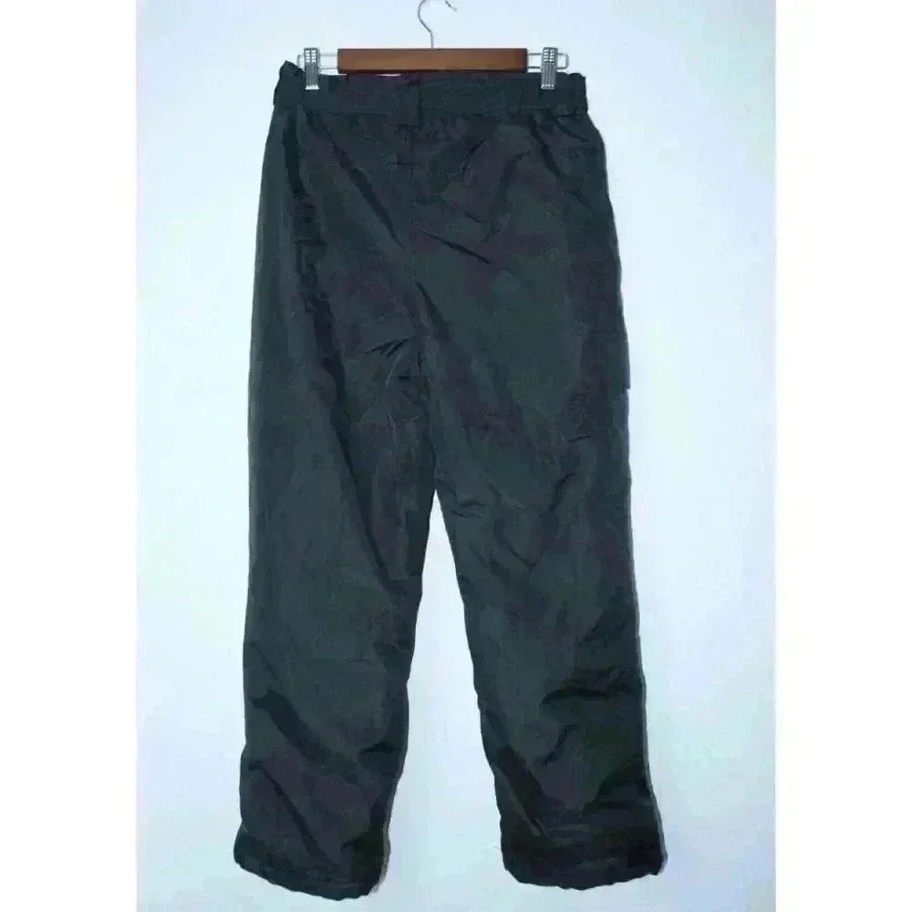 Vertical '9 Youth Size L Black Snow Ski Pants with‎ cargo pocket NWOT